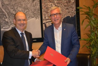 BBVA i CX signen un conveni de col·laboració amb la ciutat de Tarragona