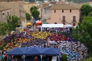 La primera jornada del Concurs de Castells es trasllada al pavelló Sant Jordi de Torredembarra