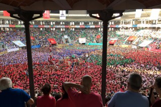 El Concurs de Castells es referma com a principal aparador del fet casteller i Tarragona arreu del món