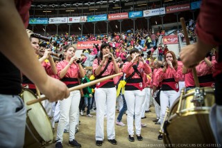 La Colla Vella guanya el concurs de grallers i timbalers del Concurs de Castells