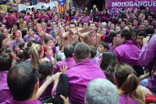 Moixiganguers d’Igualada i Xiquets de Reus, guanyadors ‘ex aequo’ de la jornada del dissabte del XXVII Concurs de Castells de  Tarragona