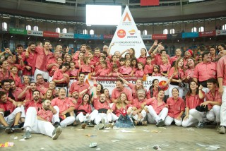 La Colla Vella dels Xiquets de Valls guanya el XXVII Concurs de Castells de Tarragona