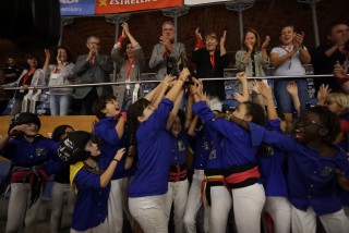 Els Castellers de la Vila de Gràcia guanyen la jornada de dissabte del Concurs de Castells